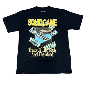 Market Netflix X‎ Pacsun Mens Medium Black Squid Game Graphic Cotton Tshirt NEW